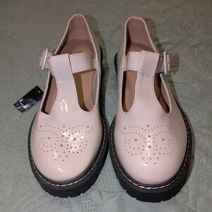 Torrid Beige T-Strap Mary Janes